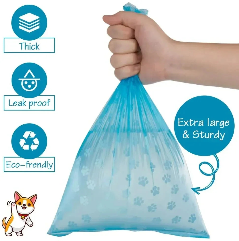 120 Rullar Hundbajspåsar – Refill till Promenader