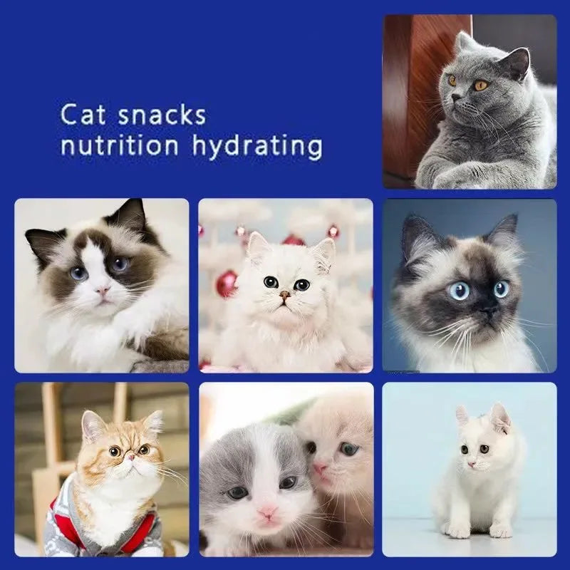 30-pack Välsmakande Våtfoderstrips för Katt