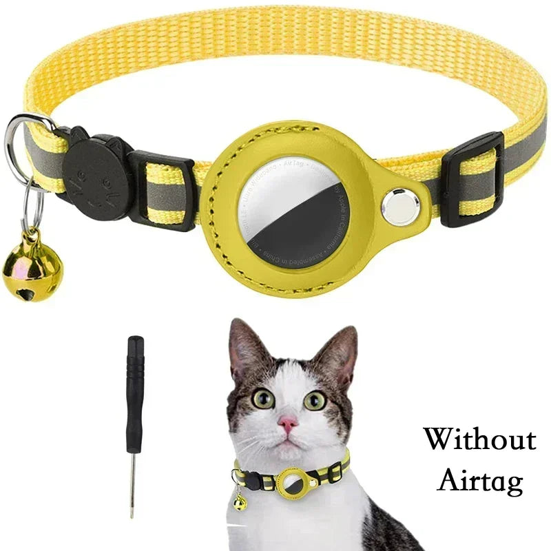 Reflekterande katt-halsband för AirTag