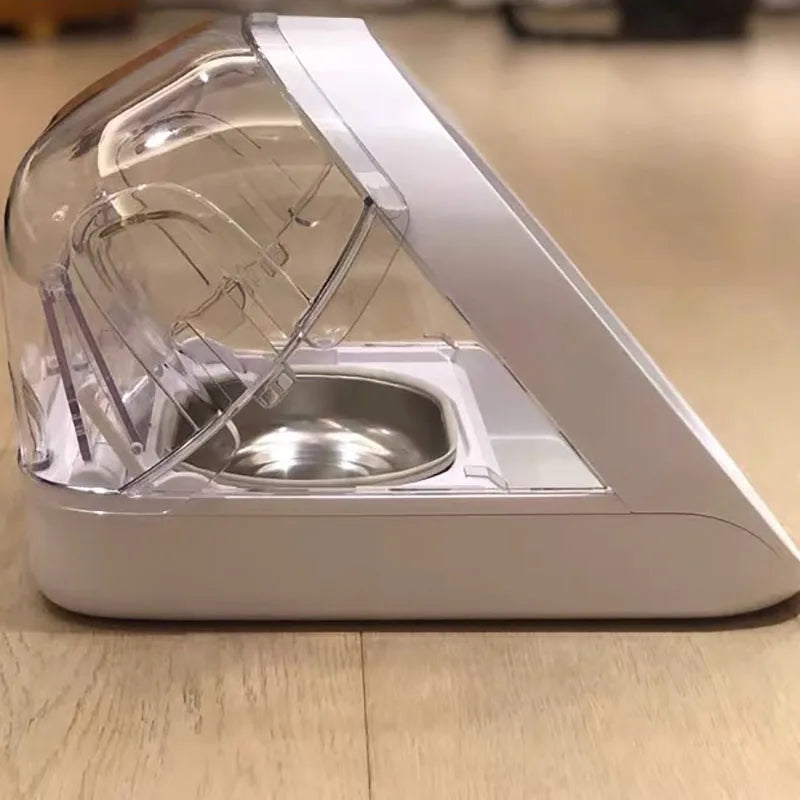 Smart Vattenskål & Automatisk Foderstation med Chipigenkänning