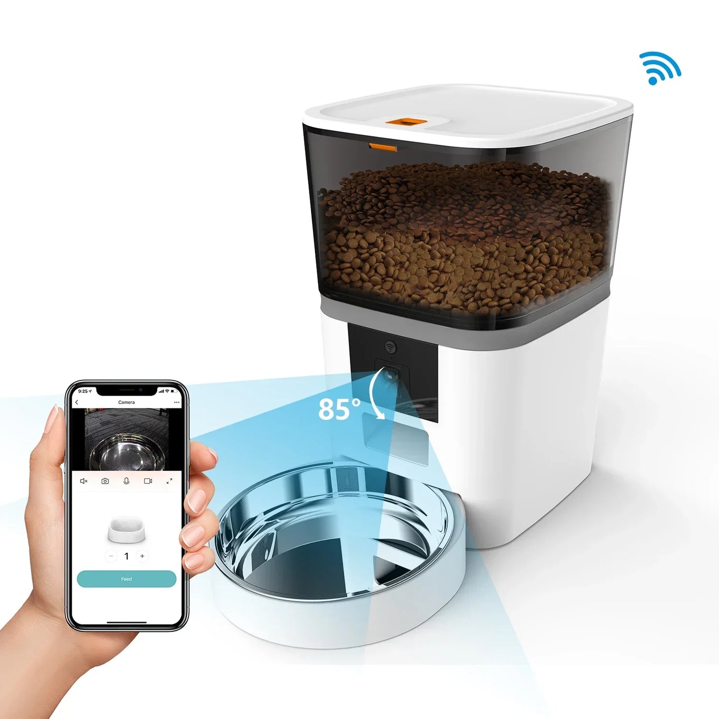 Smart Foderautomat med Kamera