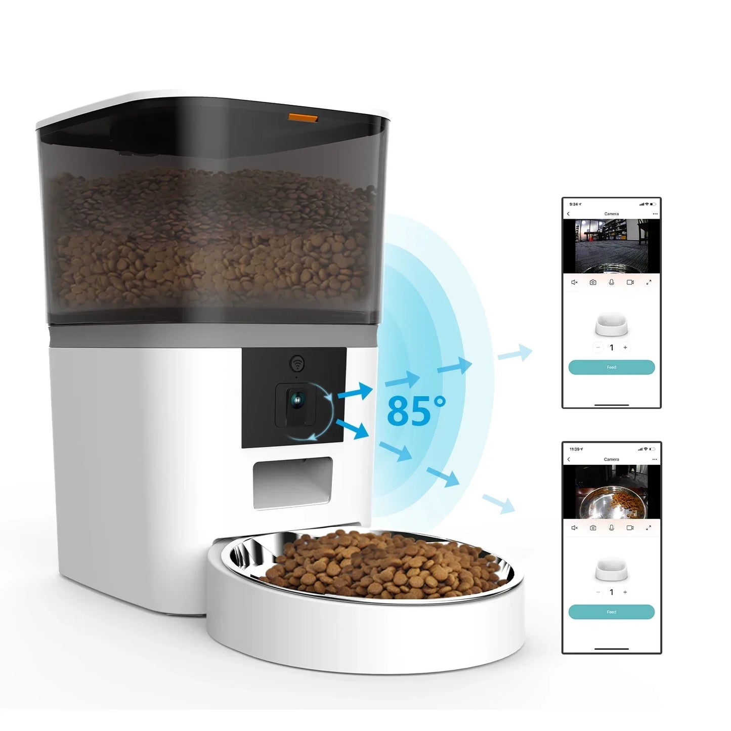 Smart Foderautomat med Kamera