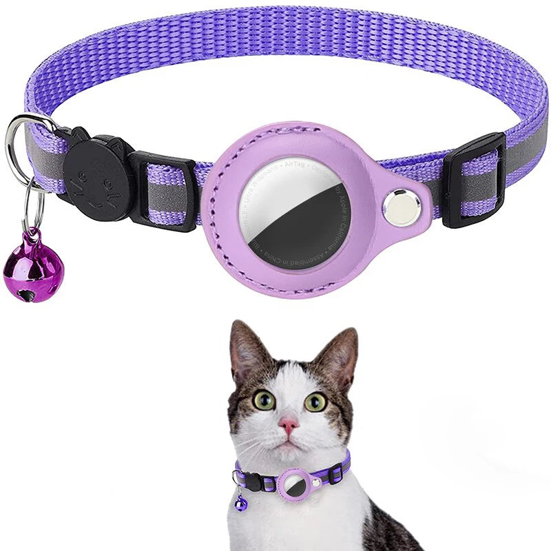 Reflekterande katt-halsband för AirTag