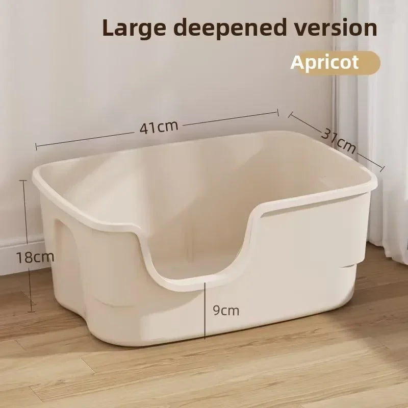 Extra stor öppen kattlåda – 2 storlekar