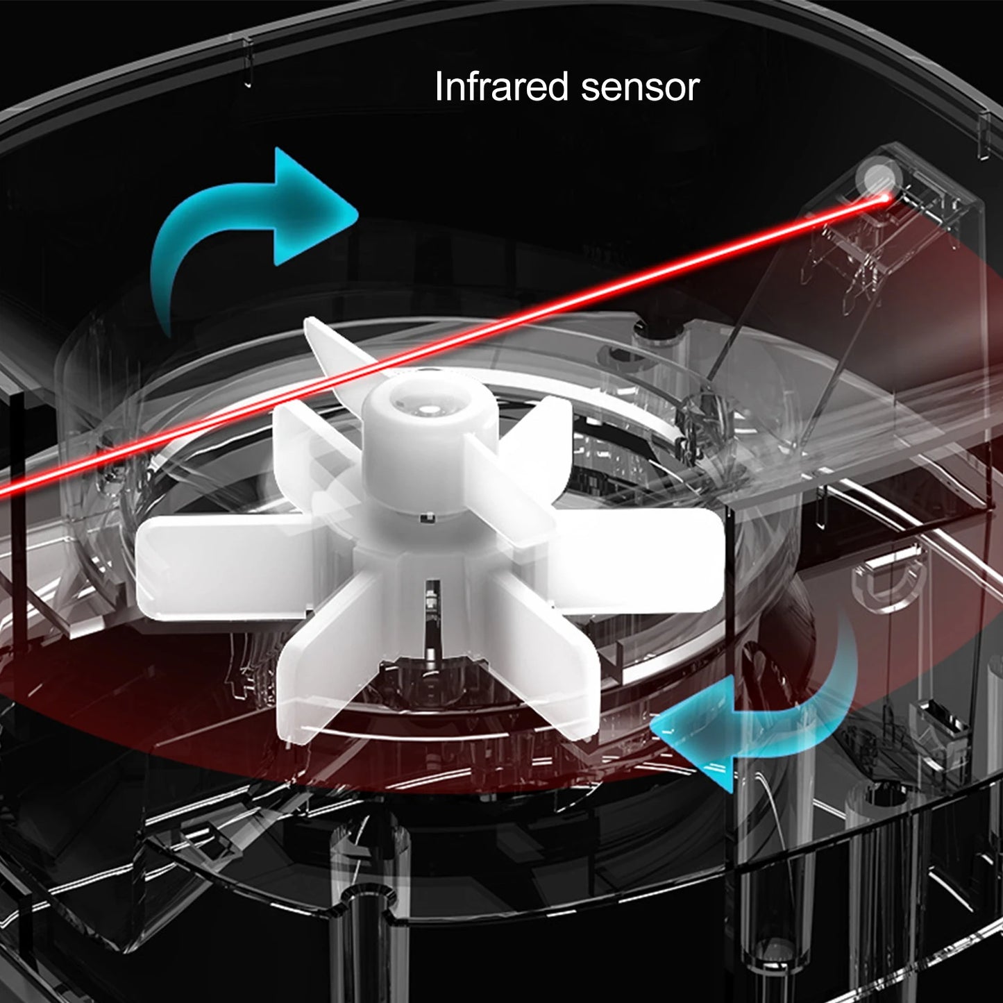 Smart Automatisk Kattmatare WiFi-styrd