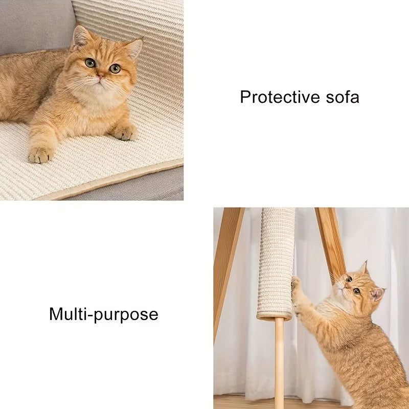 Sisal klösmatta för katter i flera storlekar