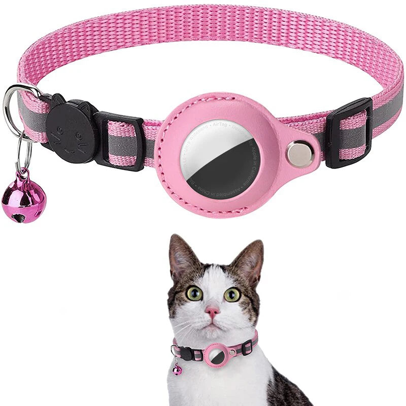 Reflekterande katt-halsband för AirTag