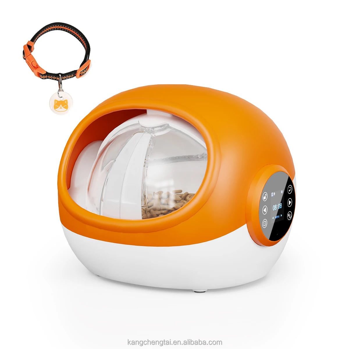 Automatisk RFID Foderstation för Katt & Hund med Timer och Röstfunktion