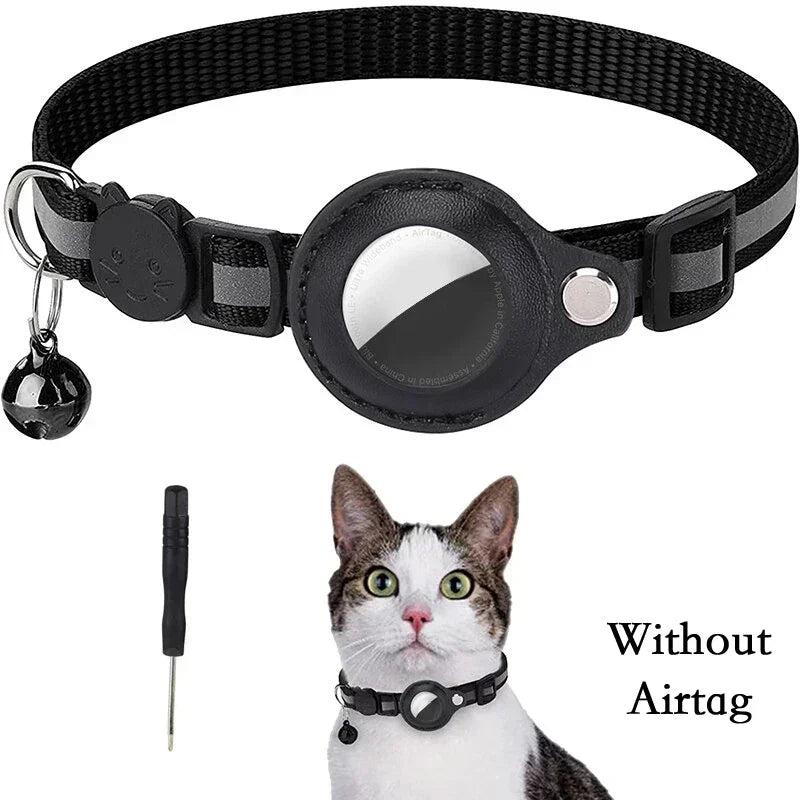 Reflekterande katt-halsband för AirTag
