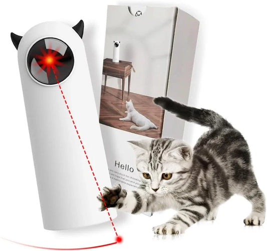 MeowMeows LED Laserleksak – Automatisk & Handhållen