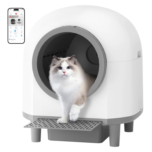 REDSASA smart kattlåda 110L med trappa