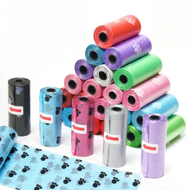 120 Rullar Hundbajspåsar – Refill till Promenader