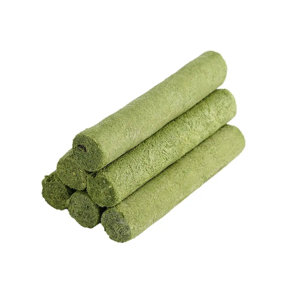 Tuggpinnar med kattgräs – Tandvård & hårbollskontroll (6-pack)