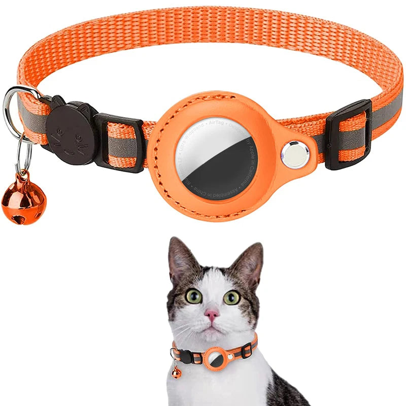 Reflekterande katt-halsband för AirTag