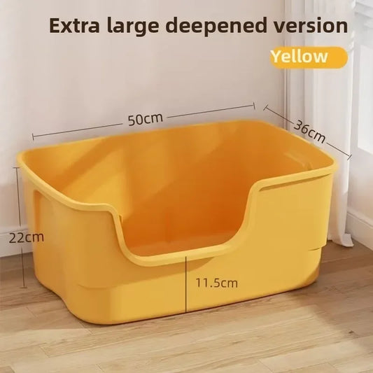 Extra stor öppen kattlåda – 2 storlekar