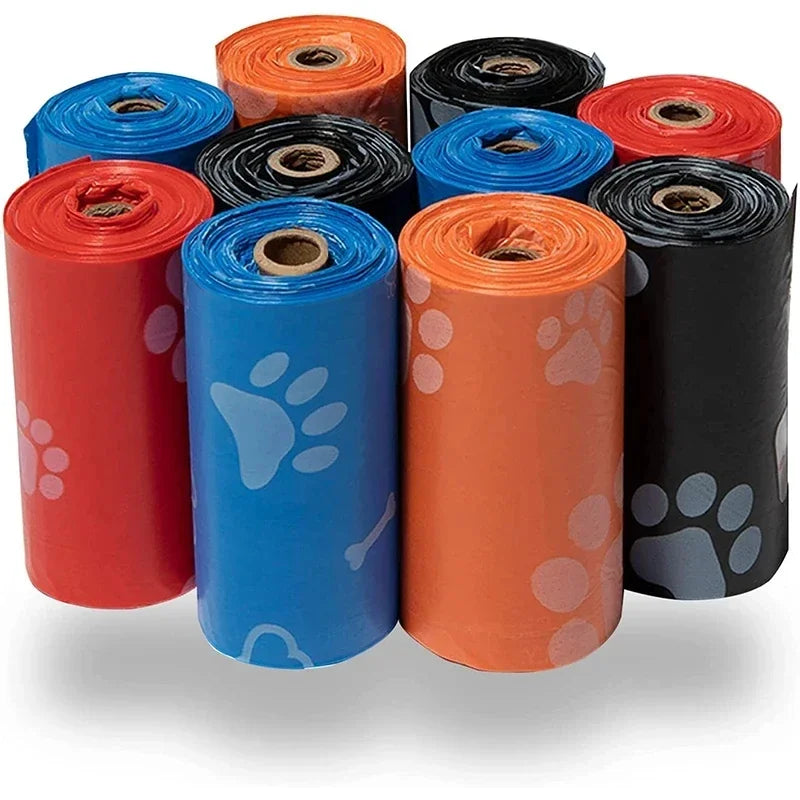 120 Rullar Hundbajspåsar – Refill till Promenader
