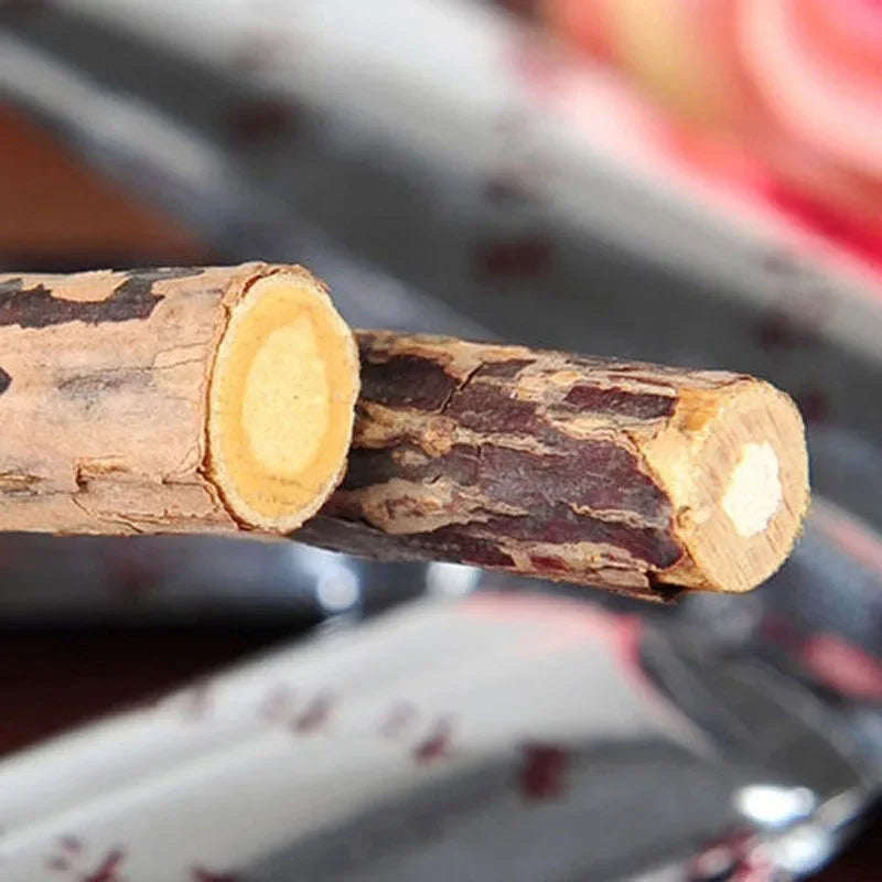Naturlig kattmyntastick för tandvård