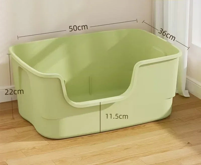 Extra stor öppen kattlåda – 2 storlekar