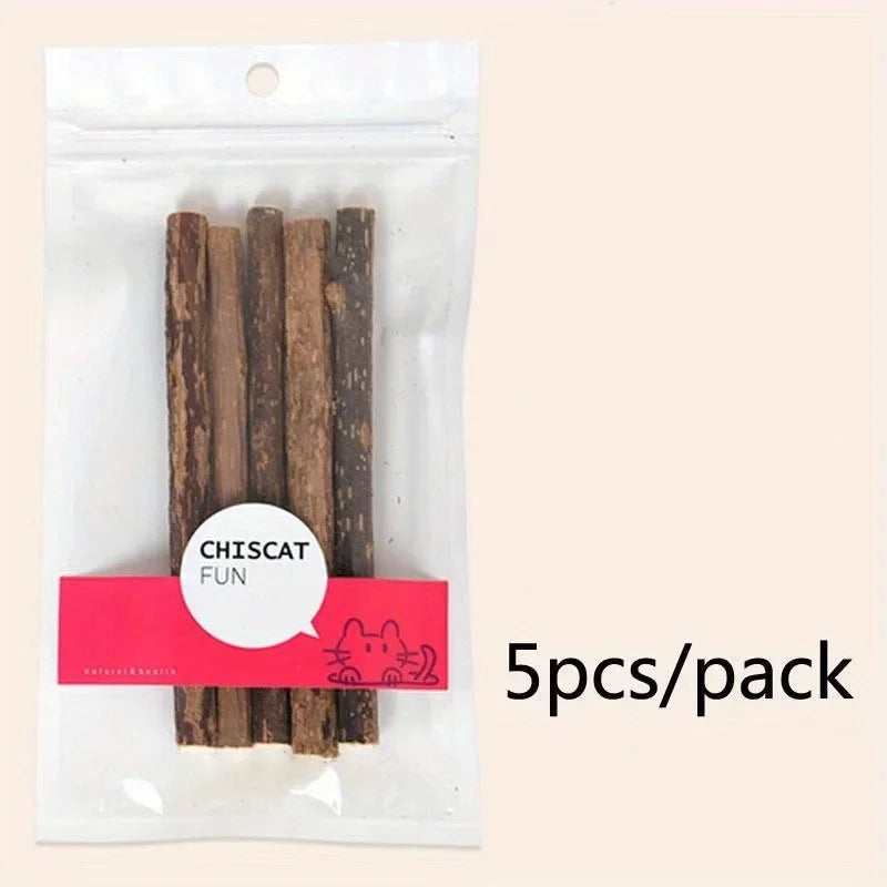 Naturlig kattmyntastick för tandvård