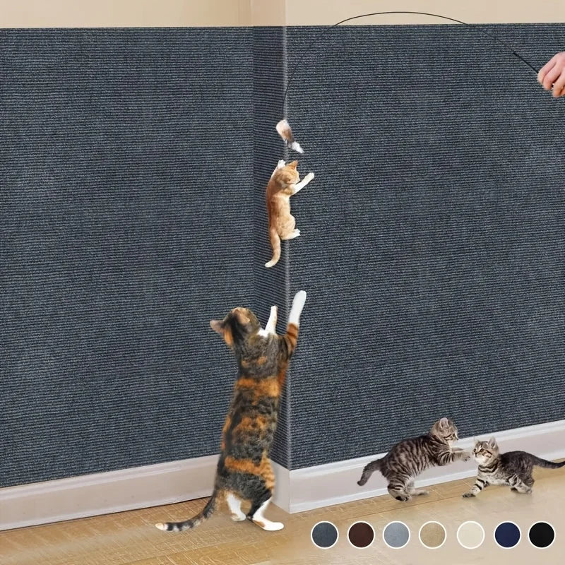 Självhäftande kattklösmatta – flera färger & storlekar