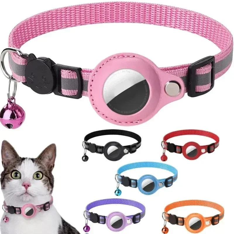 Reflekterande katt-halsband för AirTag