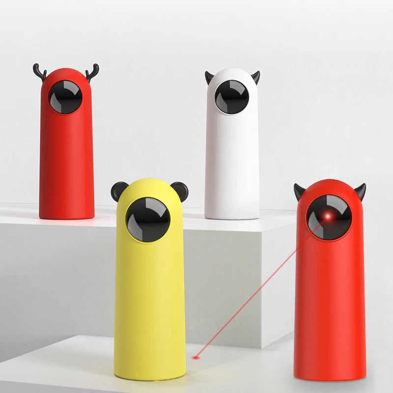 MeowMeows LED Laserleksak – Automatisk & Handhållen
